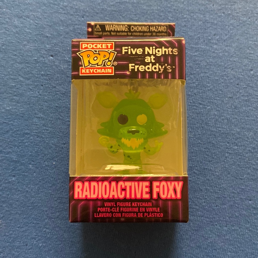 Foxy five nights at Freddy’s funko pop keychain